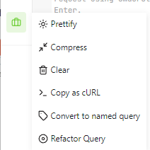 Advanced Options Menu